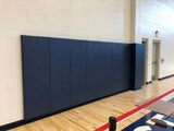 Wall Padding in Gymnasium