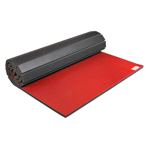 Partially Rolled Home Wrestling & Martial Arts Mat
